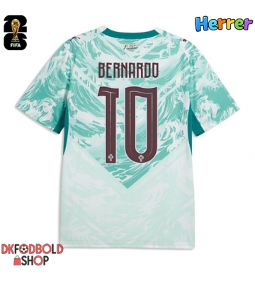 Portugal Bernardo Silva #10 Udebanetrøje VM 2026 Kort ærmer